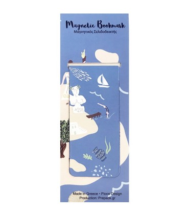 Ploos Design Σετ 4 μίνι μαγνητικών σελιδοδεικτών - Ελληνικό καλοκαίρι