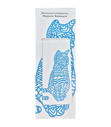 Ploos Design Μαγνητικός σελιδοδείκτης - Γάτα