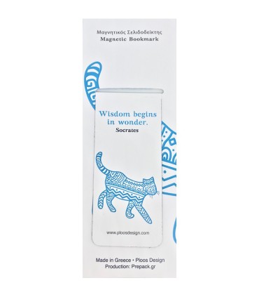 Ploos Design Μαγνητικός σελιδοδείκτης - Γάτα