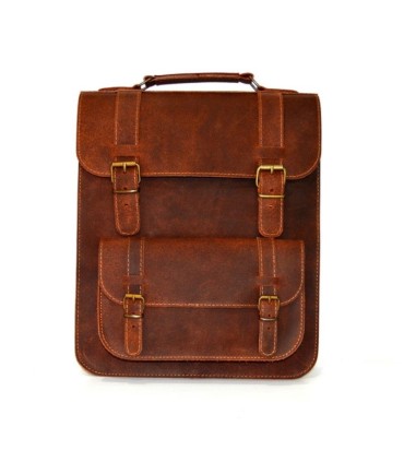 J.K.Leather Επαγγελματική Δερμάτινη Τσάντα