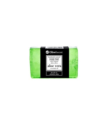 OliveSecret Χειροποίητο Σαπούνι με Αλόη, 100g