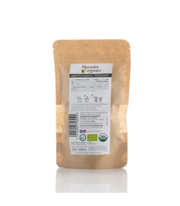 Myrovolos Organics Δενδρολίβανο, 25g