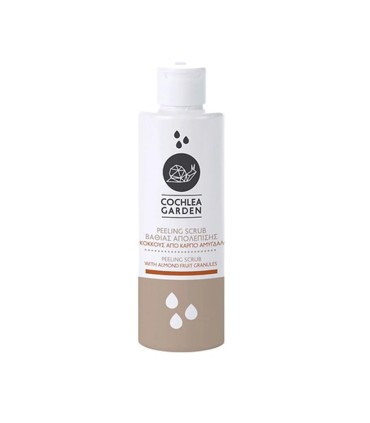 Cochlea Garden Peeling-Scrub Βαθιάς Απολέπισης με Κόκκους Από Καρπό Αμυγδάλου, 100ml