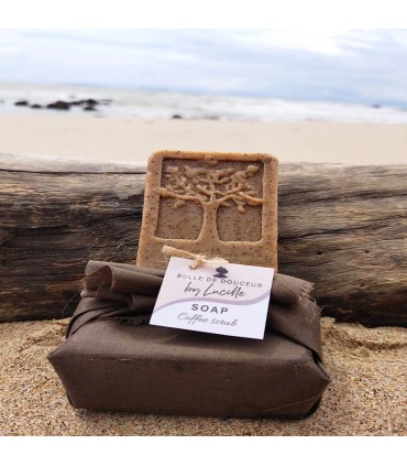 Σαπούνι απολέπισης με κόκκους καφέ