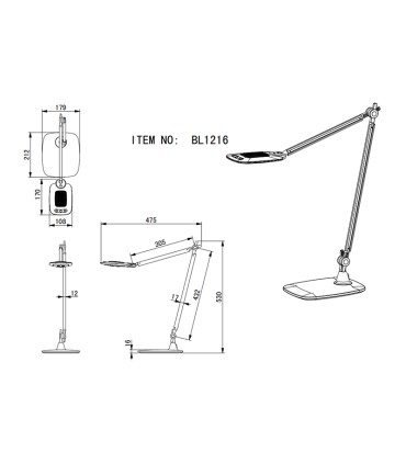 Globo Επιτραπέζιο φωτιστικό Pattaya