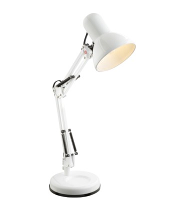Globo Famous Επιτραπέζιο φωτιστικό μεταλλικό λευκό