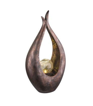 Globo Ηλιακός λαμπτήρας - Χάλκινος