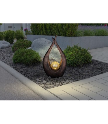 Globo Ηλιακός λαμπτήρας - Χάλκινος