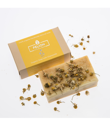 Pelion Βιολογικό σαπούνι με χαμομήλι,130g