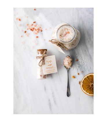 Nymfes Cosmetics Μείγμα αλάτων απολέπισης "Αμφιτρίτη", 50ml