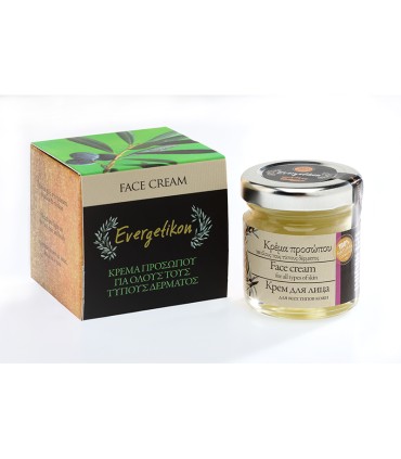 Evergetikon Κρέμα προσώπου για όλους τους τύπους δέρματος, 40ml