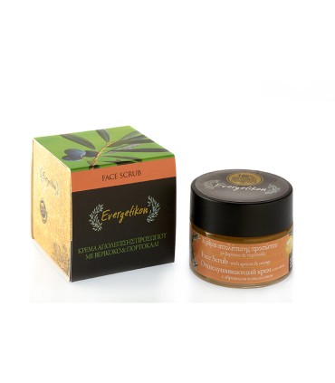 Evergetikon Κρέμα απολέπισης προσώπου με Βερίκοκο & Πορτοκάλι, 50ml